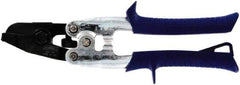 Midwest Snips - 10" OAL Hand Notcher for HVAC - 1" Jaw Width, 1.275" Jaw Depth - Exact Industrial Supply