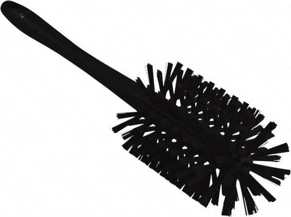 Vikan - 3-1/2" Diam Polyester Bottle Brush - 17" OAL, 6-1/4" Head Length, Polypropylene Handle - Exact Industrial Supply