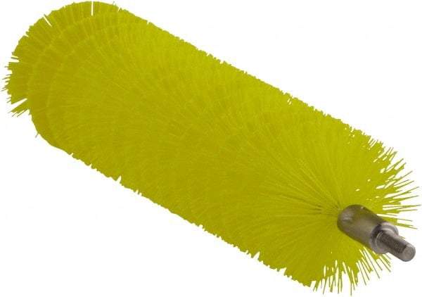 Vikan - 1.6" Diam Polyester Tube Brush - 8" OAL, Stainless Steel Handle - Exact Industrial Supply
