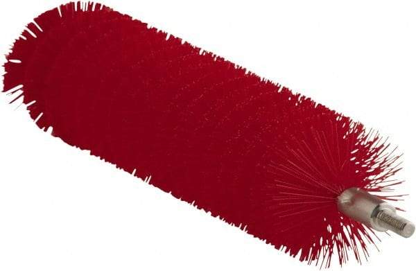 Vikan - 1.6" Diam Polyester Tube Brush - 8" OAL, Stainless Steel Handle - Exact Industrial Supply