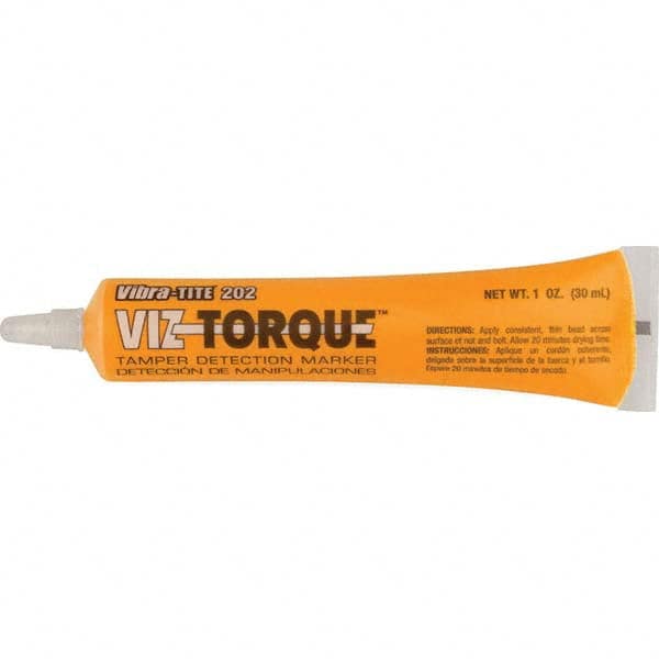 Vibra-Tite - Markers & Paintsticks Type: Visual Vibratory Indicator Color: Orange - Exact Industrial Supply