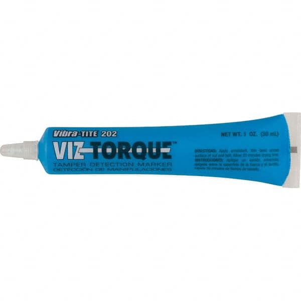 Vibra-Tite - Markers & Paintsticks Type: Visual Vibratory Indicator Color: Blue - Exact Industrial Supply