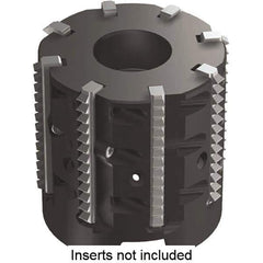 Kennametal - 1.54" Cut Diam, 1.26" Max Depth of Cut, 1/2" Arbor Hole Diam, Indexable Thread Mill - Insert Style TM25, 25mm Insert Size, 5 Inserts, Toolholder Style TMS25, 1.26" OAL - Exact Industrial Supply