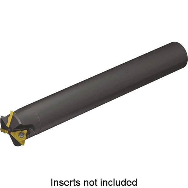 Kennametal - 1.22" Cut Diam, 4.73" Max Depth of Cut, 1" Shank Diam, Indexable Thread Mill - Insert Style KTM11, 11mm Insert Size, 4 Inserts, Toolholder Style KTMD, 7.7" OAL - Exact Industrial Supply