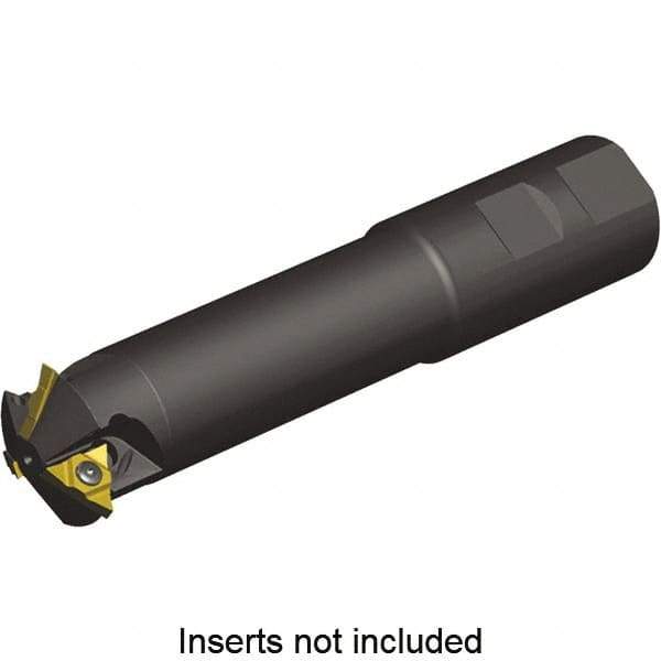 Kennametal - 26mm Cut Diam, 85.4mm Max Hole Depth, 25mm Shank Diam, Indexable Thread Mill - Insert Style KTM11, 11mm Insert Size, 3 Inserts, Toolholder Style KTMD, 147mm OAL - Exact Industrial Supply