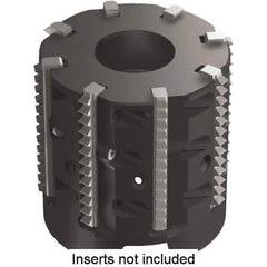 Kennametal - 2.32" Cut Diam, 2" Max Depth of Cut, 1" Arbor Hole Diam, Indexable Thread Mill - Insert Style TM40, 40mm Insert Size, 9 Inserts, Toolholder Style TMS40, 2" OAL - Exact Industrial Supply
