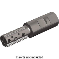Kennametal - 22mm Cut Diam, 43mm Max Hole Depth, 25mm Shank Diam, Indexable Thread Mill - Insert Style TM40, 40mm Insert Size, 3 Inserts, Toolholder Style TM40, 102mm OAL - Exact Industrial Supply