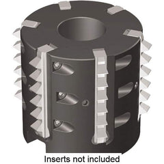 Kennametal - 2.48" Cut Diam, 2" Max Depth of Cut, 1" Arbor Hole Diam, Indexable Thread Mill - Insert Style TM41, 41mm Insert Size, 6 Inserts, Toolholder Style TMS41, 2" OAL - Exact Industrial Supply