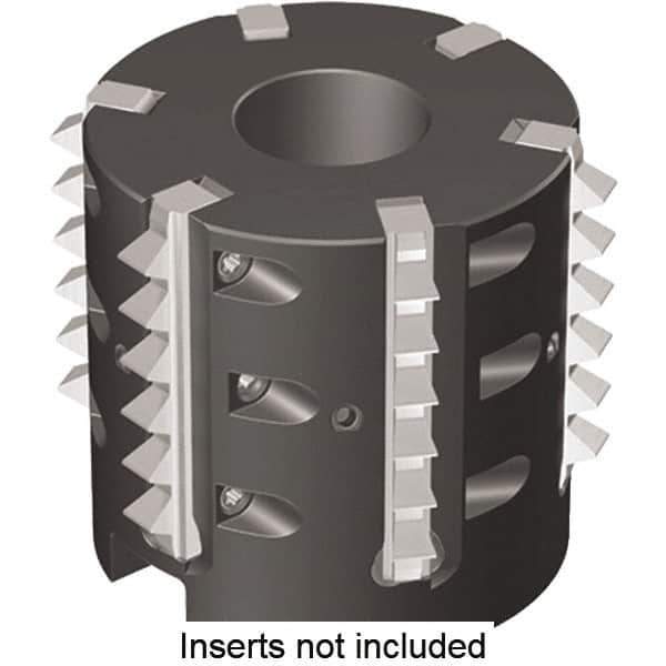 Kennametal - 2.09" Cut Diam, 2" Max Depth of Cut, 3/4" Arbor Hole Diam, Indexable Thread Mill - Insert Style TM41, 41mm Insert Size, 5 Inserts, Toolholder Style TMS41, 2" OAL - Exact Industrial Supply