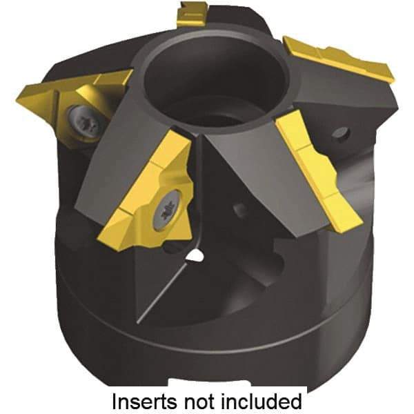 Kennametal - 2.046" Cut Diam, 1.58" Max Depth of Cut, 0.75mm Arbor Hole Diam, Indexable Thread Mill - Insert Style KTM16, 16mm Insert Size, 5 Inserts, Toolholder Style KTMD, 1.58" OAL - Exact Industrial Supply