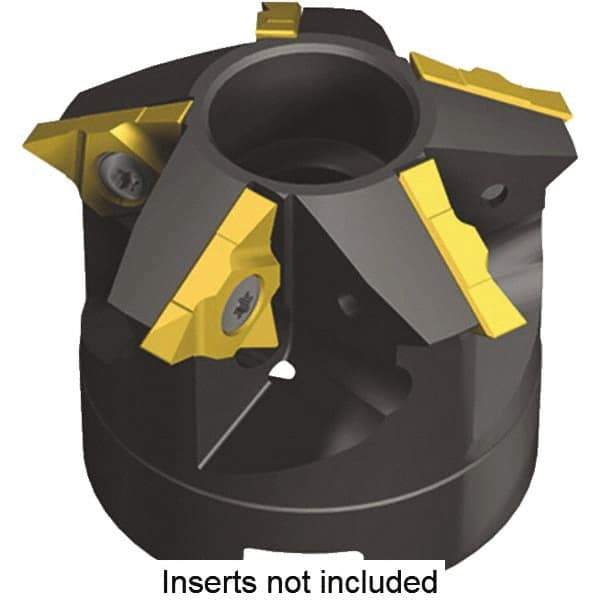 Kennametal - 1.653" Cut Diam, 1.58" Max Depth of Cut, 0.5mm Arbor Hole Diam, Indexable Thread Mill - Insert Style KTM16, 16mm Insert Size, 4 Inserts, Toolholder Style KTMD, 1.58" OAL - Exact Industrial Supply