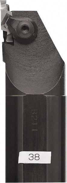 Kyocera - GIFV, External, Right Hand, 8.1mm Max Depth of Cut, 2 to 6mm Groove Width, Indexable Grooving Tool Holder - GVFR/L...C Insert Compatibility, 30mm Shank Width, 250mm OAL - Exact Industrial Supply