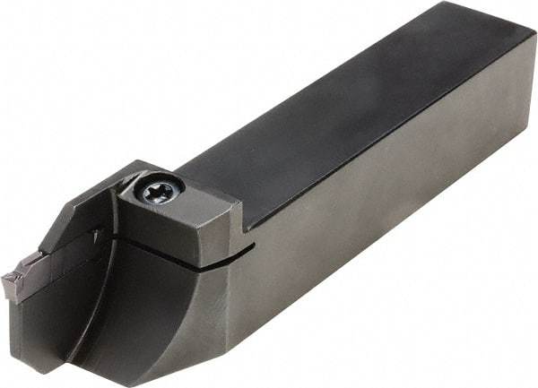 Kyocera - KGD, External, Left Hand, 30mm Max Depth of Cut, 1.5 to 1.5mm Groove Width, Indexable Grooving Tool Holder - Multiple Insert Compatibility, 12mm Shank Height, 12mm Shank Width, 85mm OAL - Exact Industrial Supply