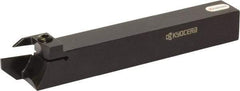 Kyocera - KGM, External, Left Hand, 16.002mm Max Depth of Cut, 2 to 3mm Groove Width, Indexable Grooving Tool Holder - Multiple Insert Compatibility, 10mm Shank Height, 10mm Shank Width, 120mm OAL - Exact Industrial Supply