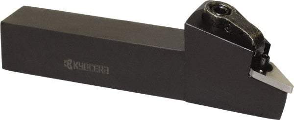 Kyocera - MVJN, Right Hand Cut, 93° Lead Angle, 3/4" Shank Height x 3/4" Shank Width, Negative Rake Indexable Turning Toolholder - 4-1/2" OAL, VN.. 33 Insert Compatibility, Series MVJN - Exact Industrial Supply