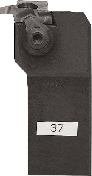 Kyocera - GFVT, External, Right Hand, 0.18" Max Depth of Cut, 2.4892 to 5.9944mm Groove Width, Indexable Grooving Tool Holder - GVF... B, GVF... BR Insert Compatibility, 1" Shank Height, 1" Shank Width, 6" OAL - Exact Industrial Supply