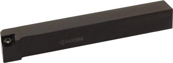 Kyocera - SCGC, Right Hand Cut, 90° Lead Angle, 1/2" Shank Height x 1/2" Shank Width, Positive Rake Indexable Turning Toolholder - 4" OAL, CC.. Insert Compatibility, Series SCGC - Exact Industrial Supply