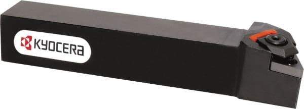 Kyocera - WTJN, Left Hand Cut, 93° Lead Angle, 20mm Shank Height x 20mm Shank Width, Negative Rake Indexable Turning Toolholder - 125mm OAL, TN.. 33.. Insert Compatibility, Series WTJN - Exact Industrial Supply