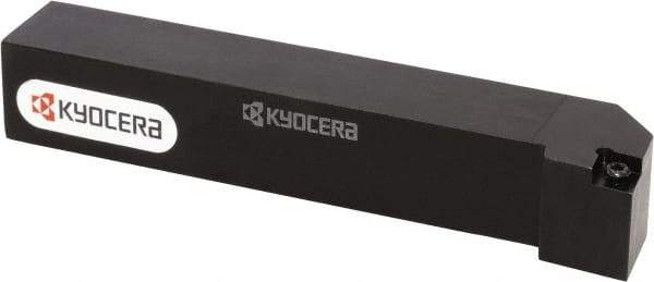 Kyocera - SCLC, Left Hand Cut, 95° Lead Angle, 12mm Shank Height x 12mm Shank Width, Neutral Rake Indexable Turning Toolholder - 100mm OAL, CC.. 325.. Insert Compatibility, Series SCLC - Exact Industrial Supply