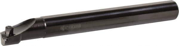 Kyocera - 5/8" Min Bore Diam, 7" OAL, 5/8" Shank Diam, S...CTUP Indexable Boring Bar - 1-1/4" Max Bore Depth, TPG 22.., TPGR 22.., TPM 22.., TPMR 22.. Insert, Clamp Holding Method - Exact Industrial Supply