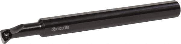 Kyocera - 3/4" Min Bore Diam, 8" OAL, 3/4" Shank Diam, S...SDUC Indexable Boring Bar - 1-1/2" Max Bore Depth, DCGT 325.., DCGW 325.., DCMT 325.., DCMW 325.. Insert, Screw Holding Method - Exact Industrial Supply