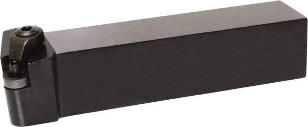 Kyocera - HRSN, Right Hand Cut, 45° Lead Angle, 1-1/4" Shank Height x 1-1/4" Shank Width, Negative Rake Indexable Turning Toolholder - 6" OAL, RN.. 43.., RNG 32.., RNG 33.., RNM 32.. Insert Compatibility, Series HRSN - Exact Industrial Supply