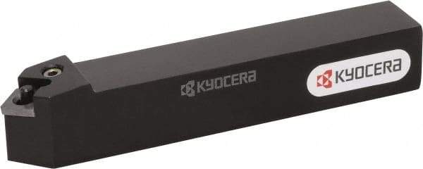 Kyocera - PSDN, Neutral Cut, 90° Lead Angle, 16mm Shank Height x 16mm Shank Width, Negative Rake Indexable Turning Toolholder - 100mm OAL, SN.. 33 Insert Compatibility, Series PSDN - Exact Industrial Supply