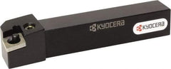 Kyocera - PCLN, Right Hand Cut, 95° Lead Angle, 16mm Shank Height x 20mm Shank Width, Negative Rake Indexable Turning Toolholder - 120mm OAL, CN.. 43.. Insert Compatibility, Series PCLN - Exact Industrial Supply