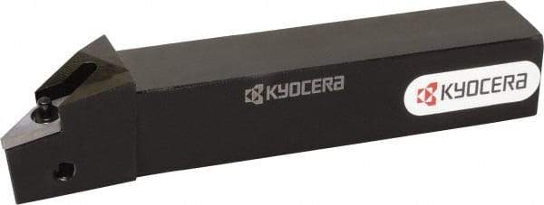 Kyocera - PVLN, Left Hand Cut, 95° Lead Angle, 25mm Shank Height x 25mm Shank Width, Negative Rake Indexable Turning Toolholder - 150mm OAL, VN.. 33 Insert Compatibility, Series PVLN - Exact Industrial Supply