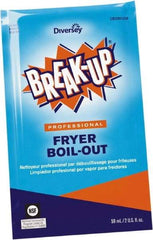 Break-Up - 2 oz Packet Cleaner/Degreaser - Liquid, Disinfectant, Unscented - Exact Industrial Supply