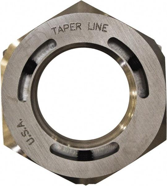 Taper Line - 7/16-20 Thread, 7/16" Bore Diam, 15/16" OD, Shaft Locking Device - 0.34" OAW - Exact Industrial Supply