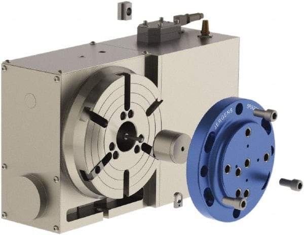 Jergens - Vise Adapter Plate - Aluminum, 200mm Wide, 2-3/4" High - Exact Industrial Supply