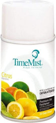 TimeMist - 6.6 oz Air Freshener Dispenser Canister Refill - Citrus, Compatible with TimeMist Metered Fragrance Dispensers - Exact Industrial Supply