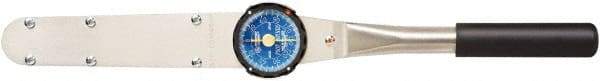 Sturtevant Richmont - 1/2" Drive Dial Torque Wrench - 50 Ft/Lb to 250 Ft/Lb Torque, 20.8" OAL, 5 Ft/Lb Graduation - Exact Industrial Supply