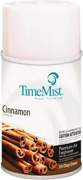 TimeMist - 6.6 oz Air Freshener Dispenser Canister Refill - Cinnamon, Compatible with TimeMist Metered Fragrance Dispensers - Exact Industrial Supply