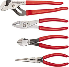 GearWrench - 4 Piece Plier Set - Exact Industrial Supply