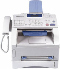 Brother - White Fax Machine - Use with Paper - Exact Industrial Supply