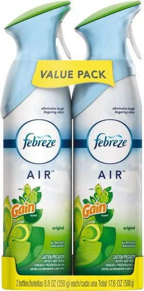 Febreze - 8.8 oz Aerosol Can Air Freshener - Liquid, Gain Original Scent - Exact Industrial Supply