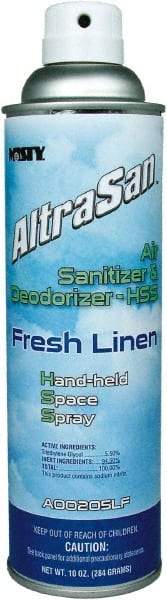 Misty - 10 oz Aerosol Can Air Freshener - Liquid, Fresh Linen Scent - Exact Industrial Supply