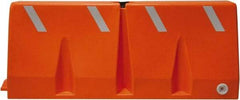 Diversified Plastics - Traffic Barricades Type: Traffic Barrier Barricade Height (Inch): 24 - Exact Industrial Supply