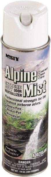 Misty - 10 oz Aerosol Can Air Freshener - Liquid, Alpine Mist Scent - Exact Industrial Supply