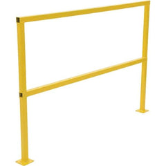Vestil - 60" Long x 42" High, Steel Square Handrails - Exact Industrial Supply