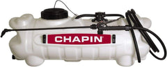 Chapin - 15 Gal Chemical Safe Garden Hand Sprayer - Use with Cleaners/Degreasers, Polyethylene Tank, Wide Mouth, Reinforced Hose - Exact Industrial Supply