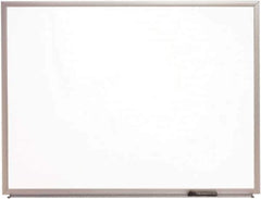 Ability One - 24" High x 36" Wide Dry Erase - Aluminum Frame - Exact Industrial Supply