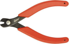 Clauss - 8-15/64" OAL, 1/4" Capacity, Wire Cutter - 1/4" Jaw Length x 0.63mm Jaw Width - Exact Industrial Supply