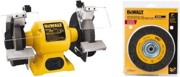 DeWALT - 8" Wheel Diam x 1" Wheel Width, Grinder - 5/8" Arbor Hole Diam - Exact Industrial Supply