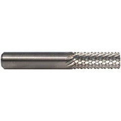 M.A. Ford - 0.8mm Diam, Plain End, Solid Carbide Diamond Pattern Router Bit - 1-1/2" OAL - Exact Industrial Supply