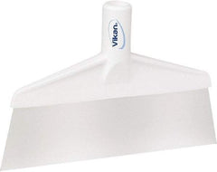 Remco - Stiff Stainless Steel Straight Scraper - 10-1/4" Blade Width - Exact Industrial Supply