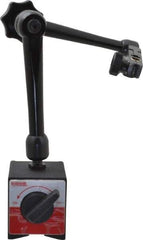 SPI - 180 Lb Magnetic Force, Fine Adjustment Indicator Positioner & Holder with Base - Articulated Arm, Rectangular Base, 2.17" Base Height, 2.36" Base Length, 2" Base Width - Exact Industrial Supply