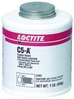 Loctite® C5-A® Copper Based Anti-Seize Lubricant -- 1 lb. brushtop - Exact Industrial Supply